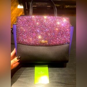 Kate Spade Glitter Top Bag